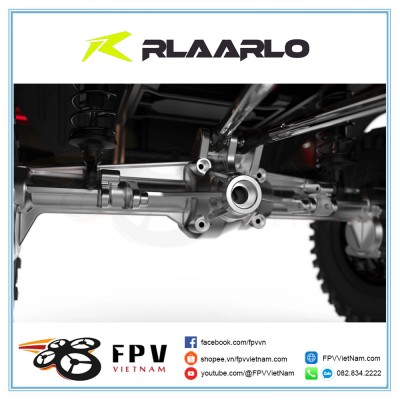 Phụ Kiện Nâng Cấp Cầu Sau Kim Loại Cho Xe RC RlaaRlo MK-07
