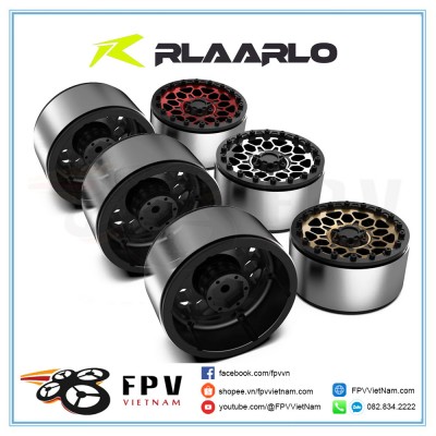 Phụ Kiện Nâng Cấp Bánh Xe Kim Loại Cho Xe RC RlaaRlo MK-07