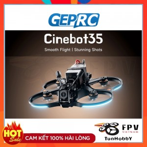 GEPRC Cinebot35 WTFPV GPS ELRS Kèm Mount O4Pro