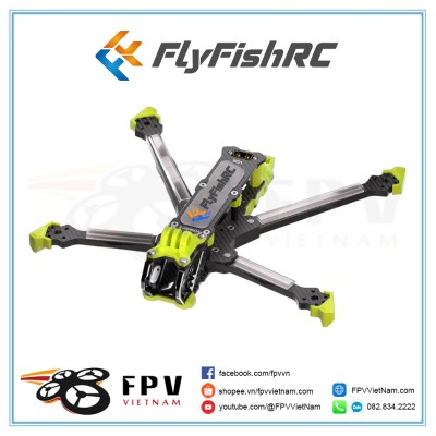 Volador II VD6 O4 Deadcat FPV T700 Frame Kit
