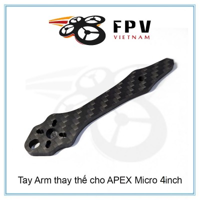 Tay Arm thay thế cho APEX Micro 4inch