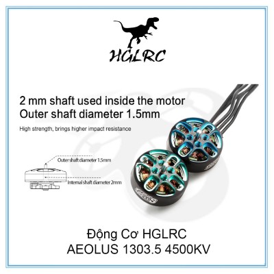 Động Cơ HGLRC AEOLUS 1303.5 4500KV