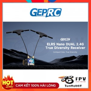 Mạch Thu GEPRC ELRS Nano DUAL 2.4G C3 True Diversity
