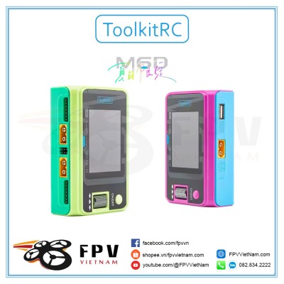 Sạc Pin ToolkitRC M6D Summer Limited Edition 500W 15A 1-6S