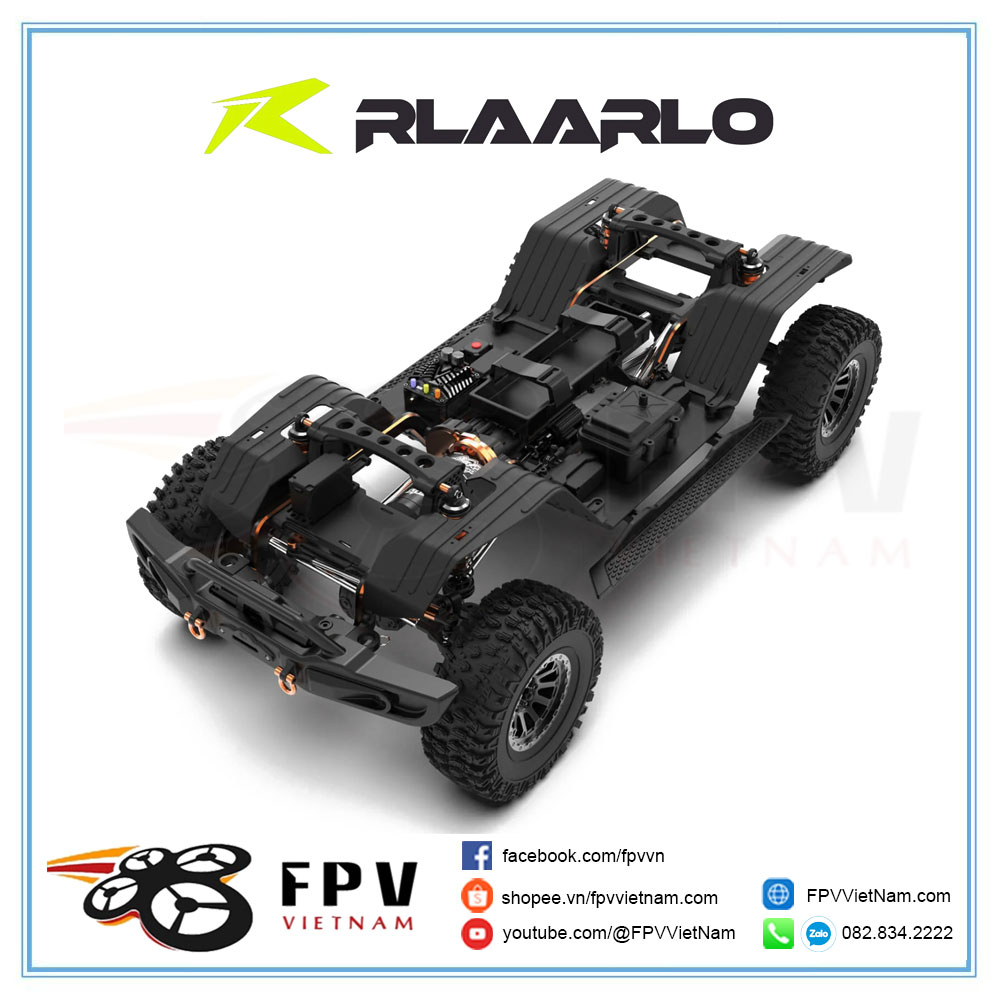 1/7 Scale 4WD Brushless RC Crawler MK-07 White